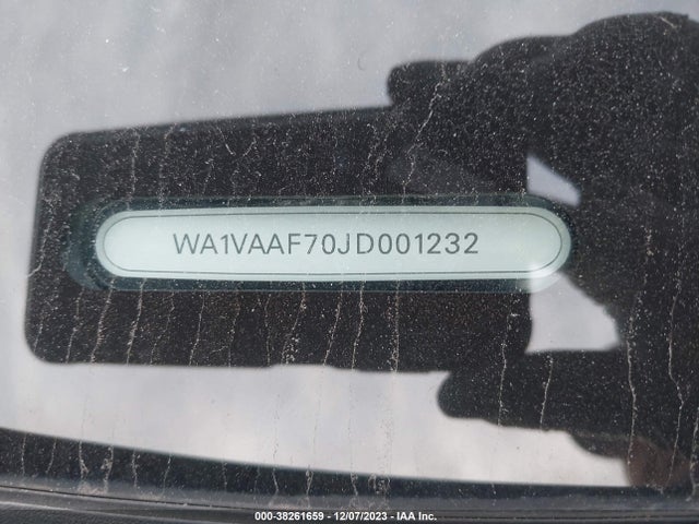 WA1VAAF70JD001232 Audi Q7 3.0t Premium