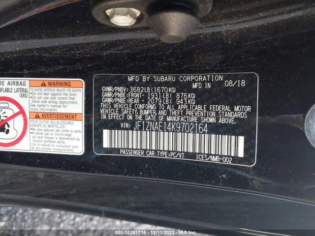 Toyota 86 Trd Se 2019 JF1ZNAE14K9702164 Image 9
