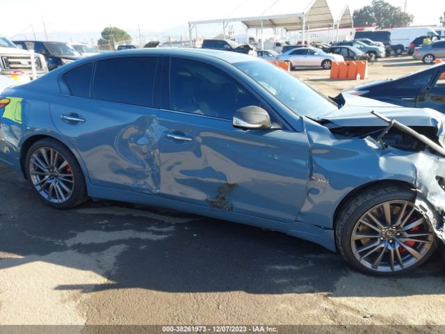JN1FV7DP0MM850675 Infiniti Q50 Red Sport 400