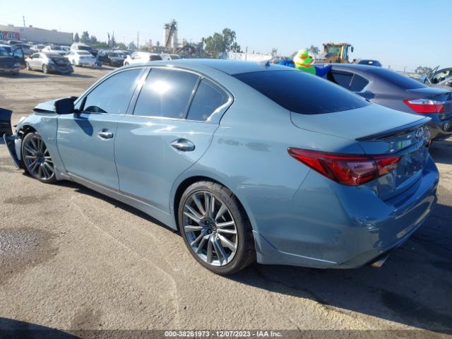 JN1FV7DP0MM850675 Infiniti Q50 Red Sport 400