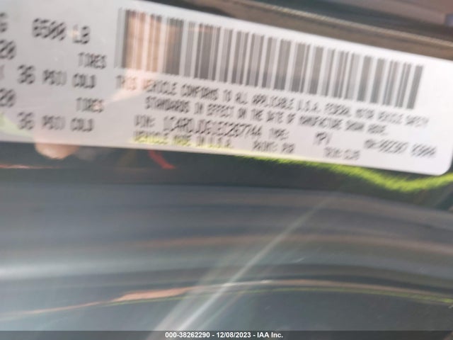 Dodge DURANGO LIMITED 2014 1C4RDJDG1EC267744 Image 9