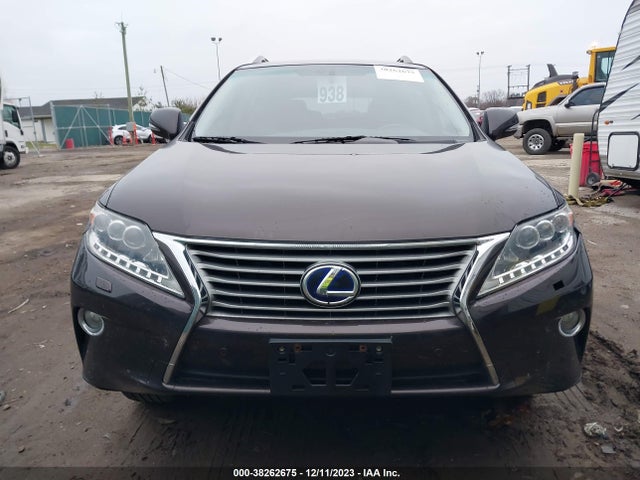 2013 LEXUS RX 450H VIN: JTJBC1BA5D2058527