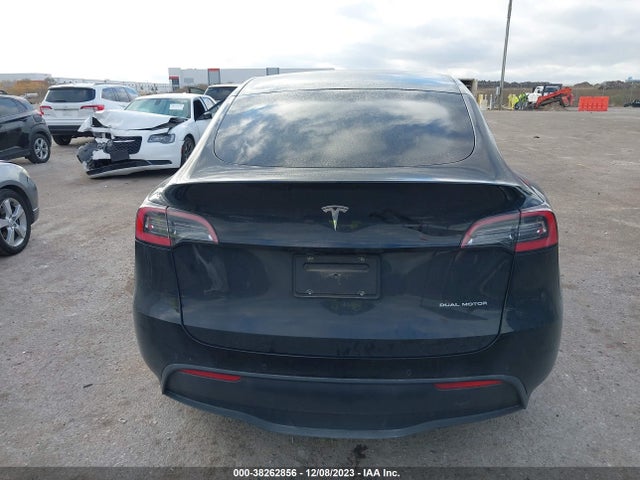 2021 TESLA MODEL Y LONG RANGE DUAL MOTOR ALL-WHEEL DRIVE VIN: 5YJYGDEE8MF060271