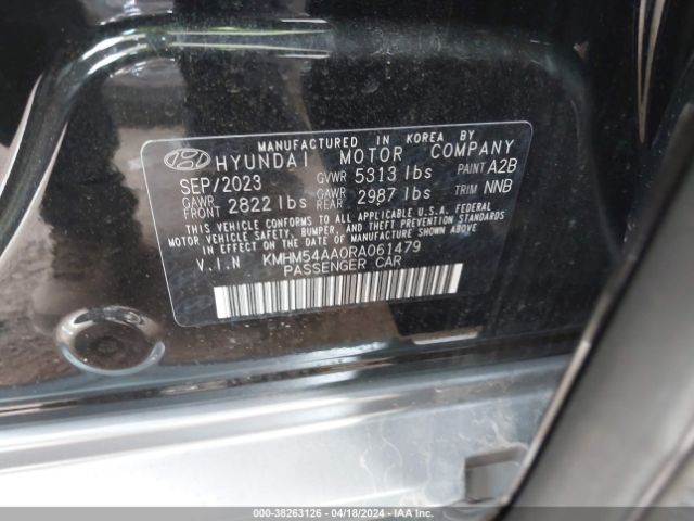 KMHM54AA0RA061479 Hyundai Ioniq 6 Limited