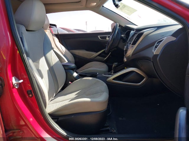 2012 HYUNDAI VELOSTER BASE W/GRAY VIN: KMHTC6AD2CU048391