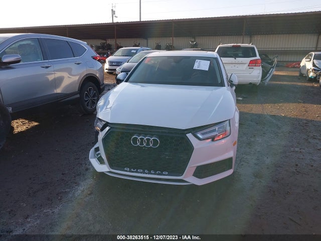 2018 AUDI A4 2.0T TECH PREMIUM/2.0T PREMIUM VIN: WAUENAF40JA107419