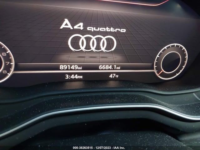 2018 AUDI A4 2.0T TECH PREMIUM/2.0T PREMIUM VIN: WAUENAF40JA107419