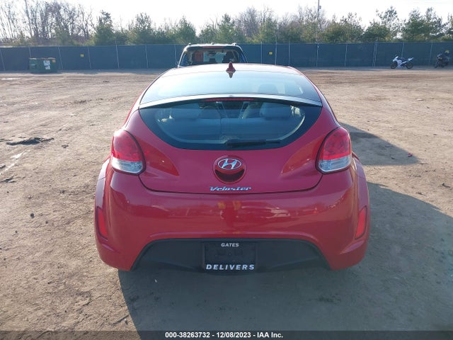 2013 HYUNDAI VELOSTER GRAY INT VIN: KMHTC6AD1DU101552