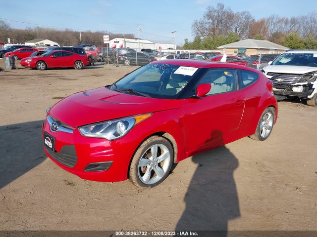 2013 HYUNDAI VELOSTER GRAY INT VIN: KMHTC6AD1DU101552