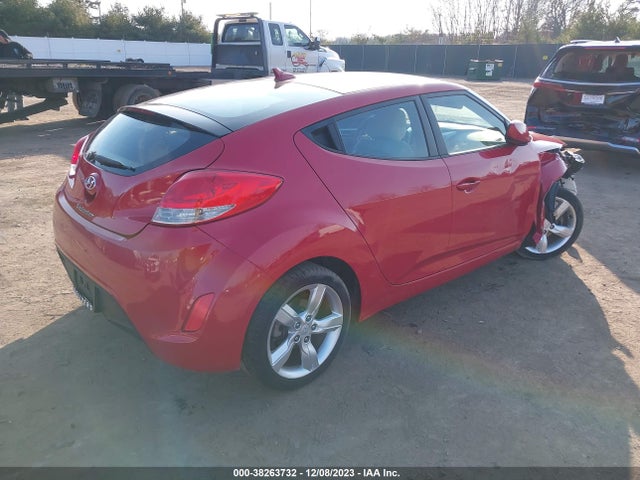 2013 HYUNDAI VELOSTER GRAY INT VIN: KMHTC6AD1DU101552