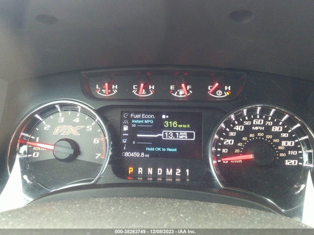 2012 FORD F-150 FX4 VIN: 1FTFX1ET1CFB52787