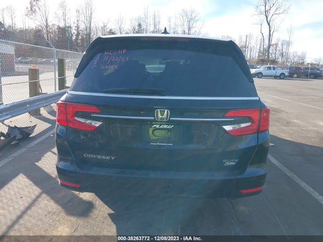 2022 HONDA ODYSSEY ELITE VIN: 5FNRL6H93NB066586