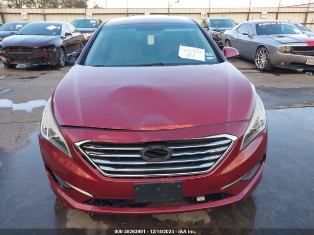 2016 HYUNDAI SONATA SE VIN: 5NPE24AF4GH301491