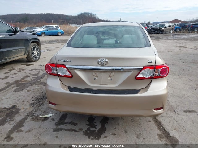 2011 TOYOTA COROLLA LE VIN: 2T1BU4EE0BC739791