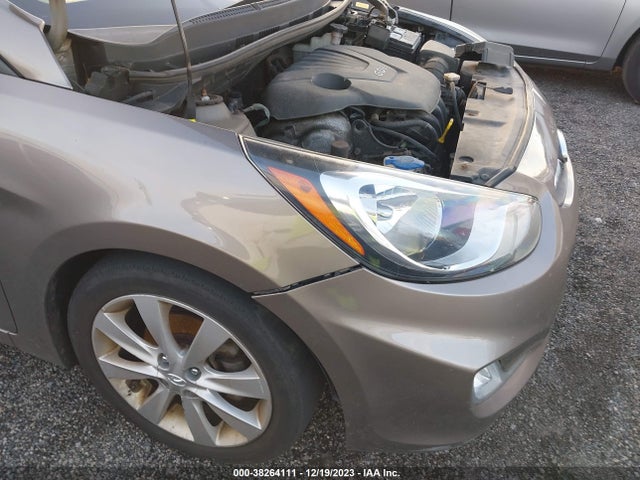 2013 HYUNDAI ACCENT GLS VIN: KMHCU4AE1DU463553