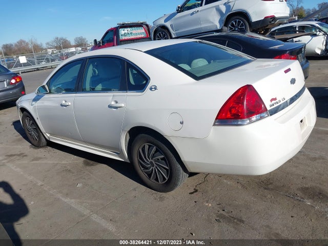 2009 CHEVROLET IMPALA LS VIN: 2G1WB57K191187610