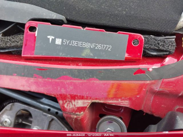 5YJ3E1EB8NF261772 Tesla Model 3 Long Range Dual Motor All-wheel Drive