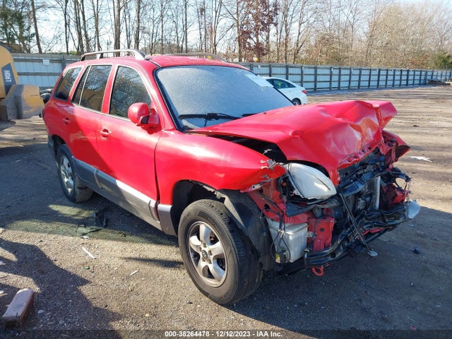 2005 HYUNDAI SANTA FE GLS VIN: KM8SC13D15U872526