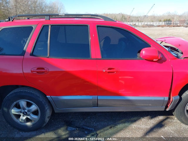2005 HYUNDAI SANTA FE GLS VIN: KM8SC13D15U872526