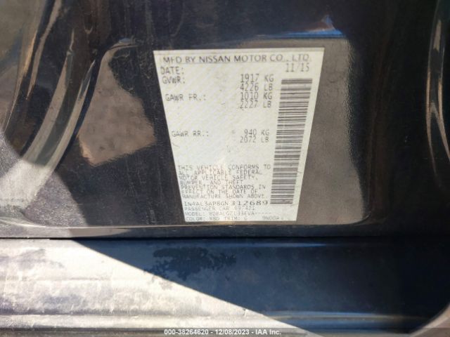 1N4AL3AP8GN312689 Nissan Altima 2.5/2.5 S/2.5 Sl/2.5 Sr/2.5 Sv