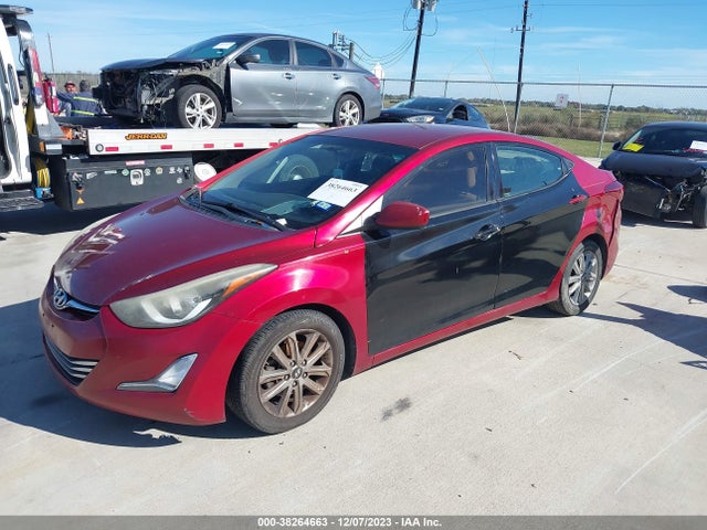 2016 HYUNDAI ELANTRA SE VIN: 5NPDH4AE6GH722209