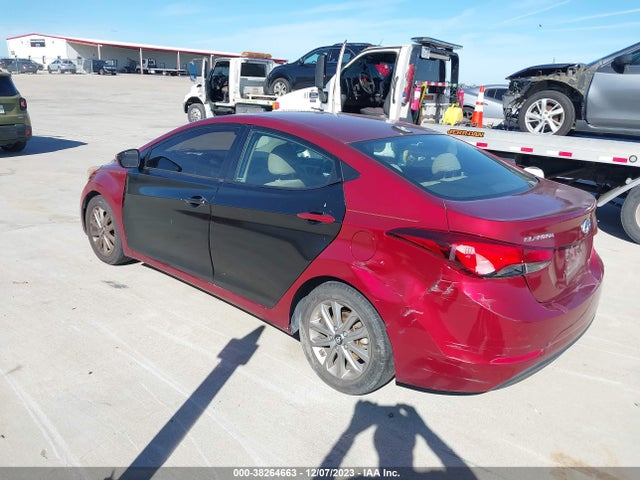 2016 HYUNDAI ELANTRA SE VIN: 5NPDH4AE6GH722209