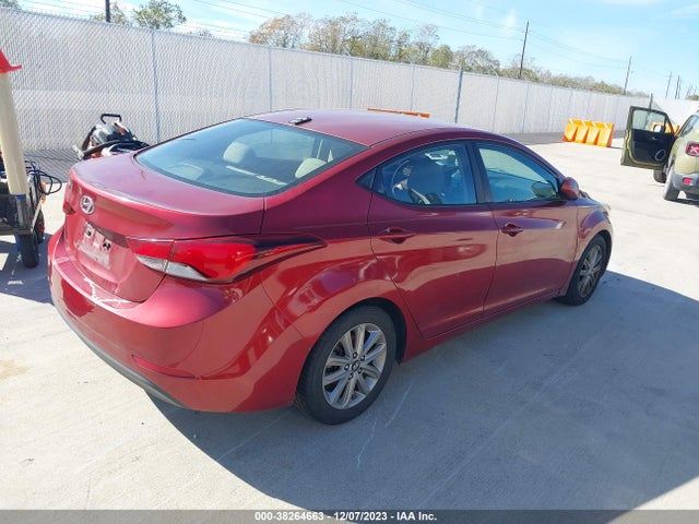 2016 HYUNDAI ELANTRA SE VIN: 5NPDH4AE6GH722209