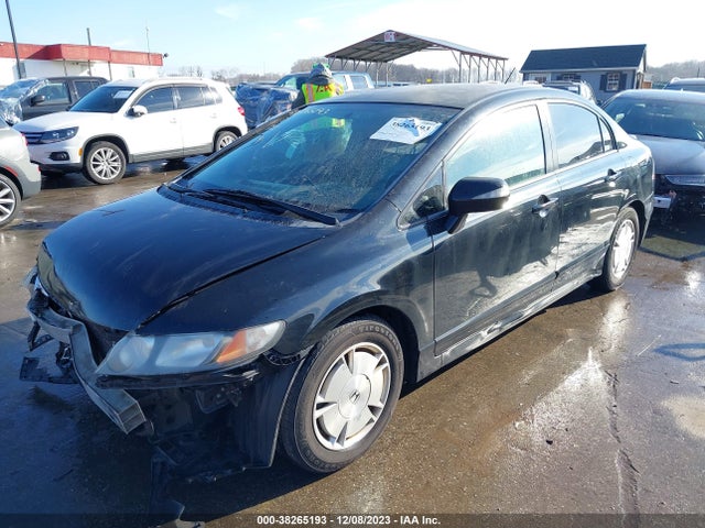 2009 HONDA CIVIC HYBRID VIN: JHMFA36289S017498