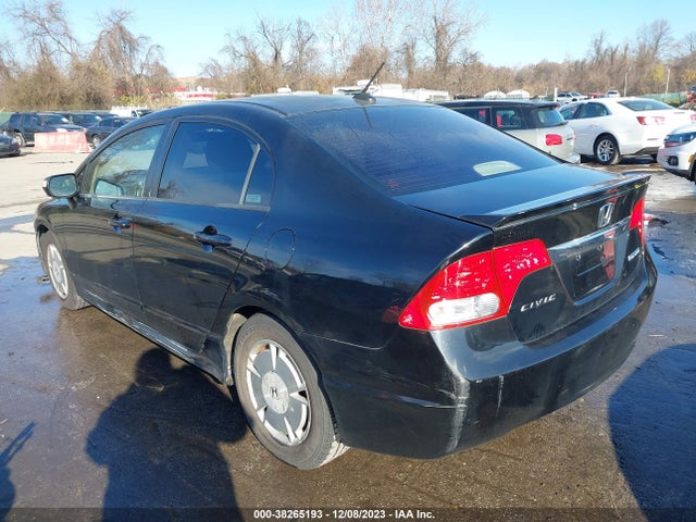 2009 HONDA CIVIC HYBRID VIN: JHMFA36289S017498