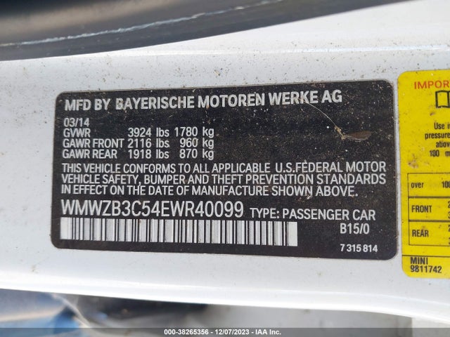 2014 MINI COOPER COUNTRYMAN WMWZB3C54EWR40099 Photo 8