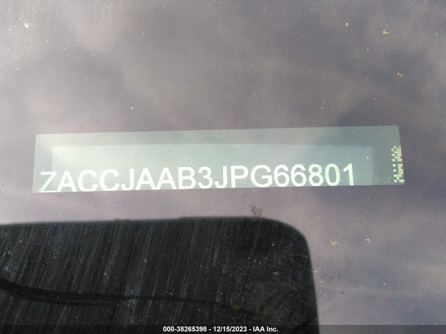 ZACCJAAB3JPG66801 Jeep Renegade Sport Fwd