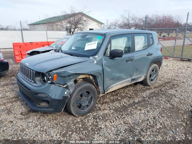 2017 JEEP RENEGADE SPORT FWD VIN: ZACCJAAH4HPF10569