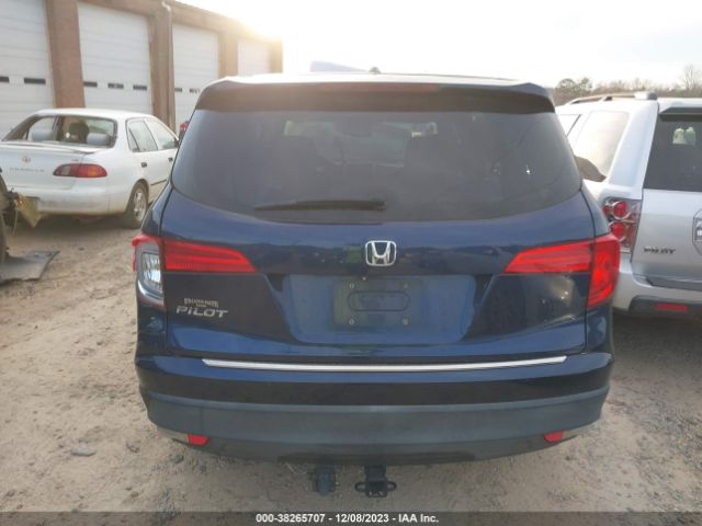 5FNYF5H71GB005400 Honda Pilot Ex-l