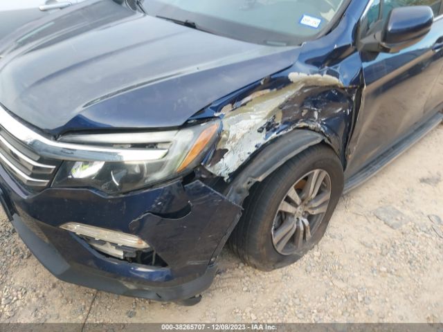 5FNYF5H71GB005400 Honda Pilot Ex-l