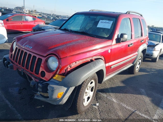 2005 JEEP LIBERTY SPORT VIN: 1J8GL48K75W708133