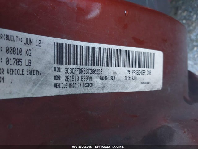 2012 FIAT 500C 3C3CFFDR0CT380556 Photo 8