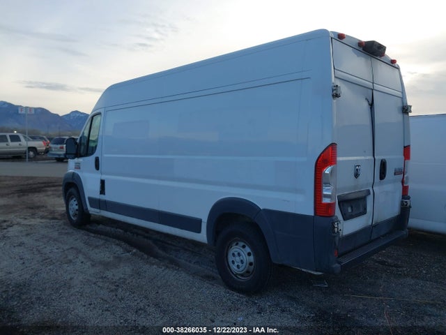 2017 Ram Promaster 2500 High Roof 159 Wb მანქანა იყიდება აუქციონზე, vin: 3C6TRVDG4HE528495, აუქციონის ნომერი: 38266035