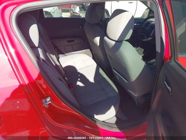 Chevrolet Sonic Lt Auto 2014 1G1JC6SB2E4241015 Image 8