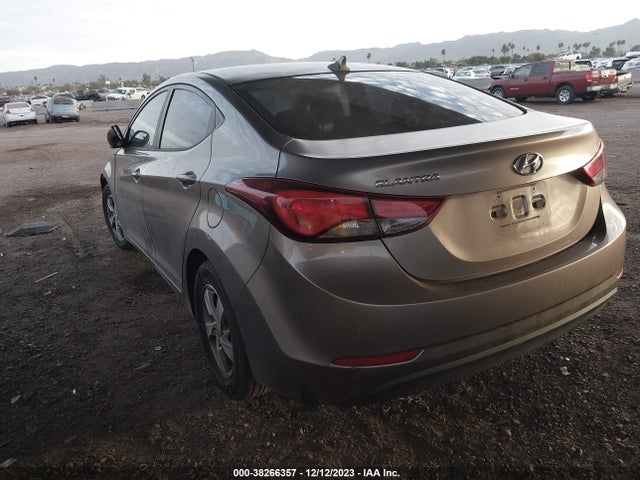 2014 HYUNDAI ELANTRA SE VIN: 5NPDH4AE2EH532422