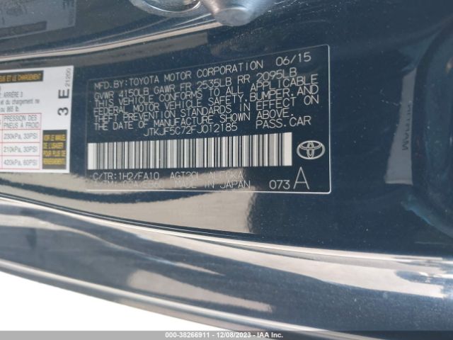 JTKJF5C72FJ012185 Scion TC