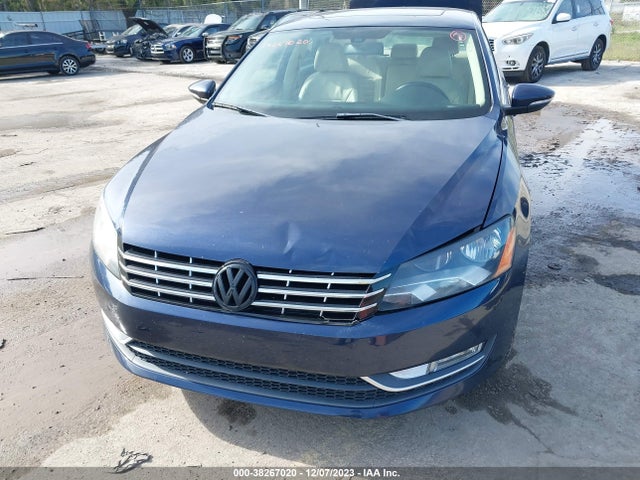 2012 VOLKSWAGEN PASSAT 2.0L TDI SEL PREMIUM VIN: 1VWCN7A31CC055833