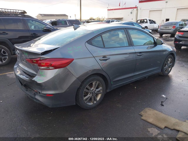 2018 HYUNDAI ELANTRA SEL VIN: 5NPD84LF0JH364893