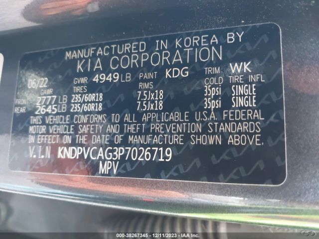 2023 KIA SPORTAGE HYBRID KNDPVCAG3P7026719 Photo 8