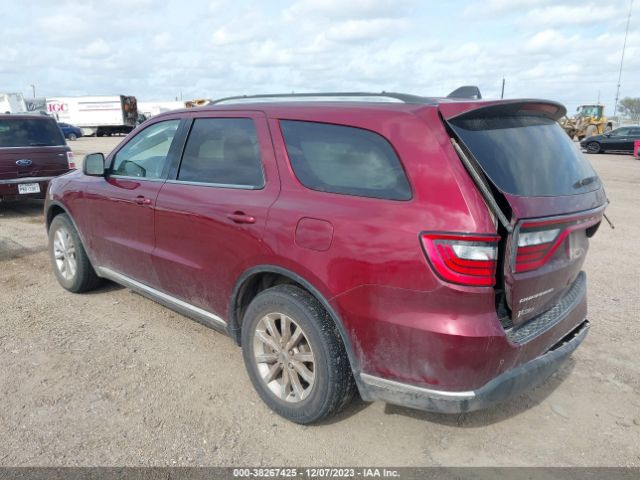 1C4RDHAGXNC101977 Dodge Durango Sxt Rwd