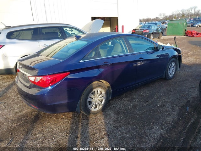 2013 HYUNDAI SONATA GLS VIN: 5NPEB4AC0DH601109