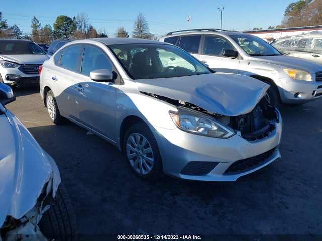 2016 Nissan Sentra Sv მანქანა იყიდება აუქციონზე, vin: 3N1AB7AP8GY239706, აუქციონის ნომერი: 38268535