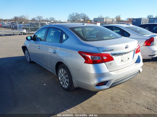 2016 Nissan Sentra Sv მანქანა იყიდება აუქციონზე, vin: 3N1AB7AP8GY239706, აუქციონის ნომერი: 38268535