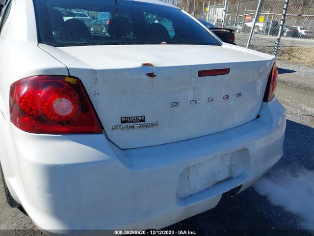 2013 DODGE AVENGER SE VIN: 1C3CDZAB6DN644380