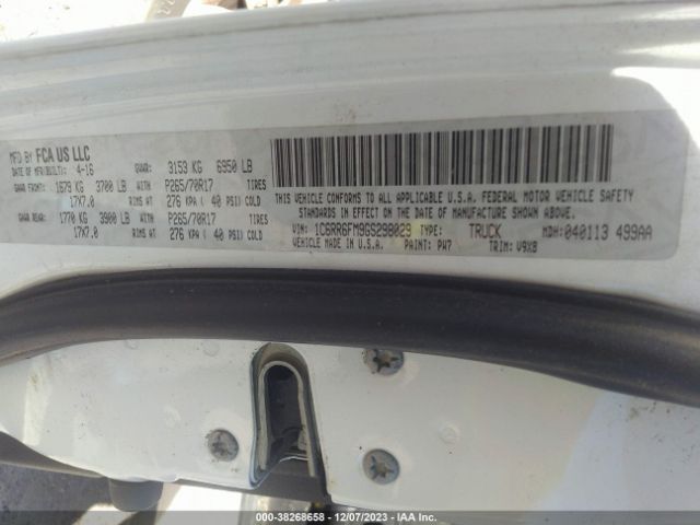 1C6RR6FM9GS298029 RAM 1500 Tradesman