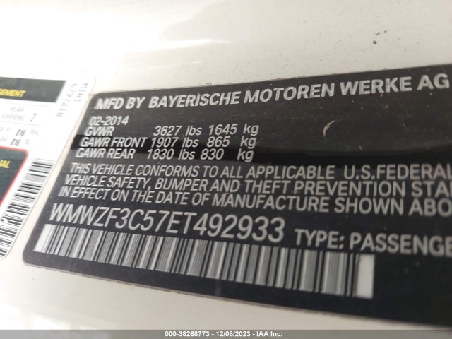 2014 MINI CLUBMAN WMWZF3C57ET492933 Photo 8